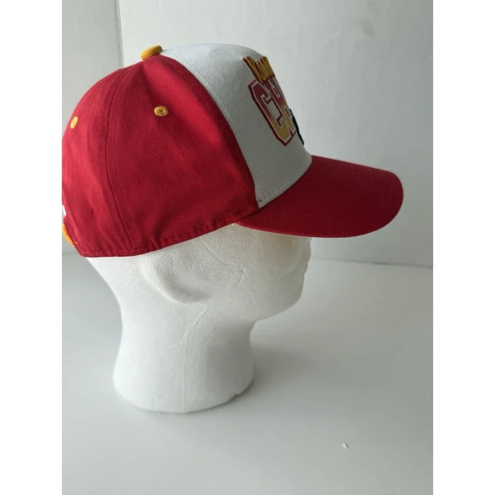 KC Chiefs NFL Kids Apparel All Fabric Hat Adjustable Size Boys 4-7 Fade SnapBack